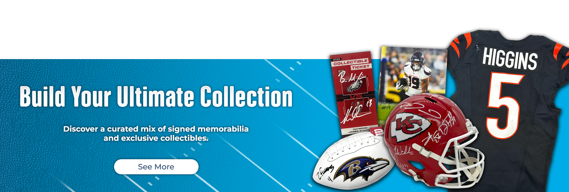 Memorabilia banner